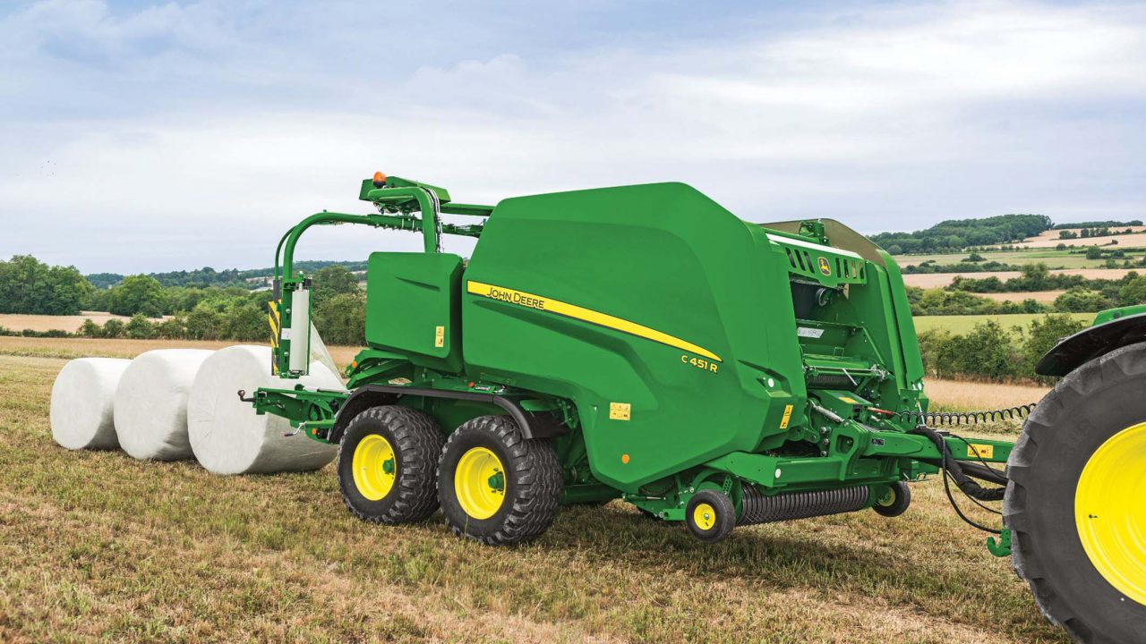 John Deere lancia le rotopresse combinate C451R e C461R | Trattori Web