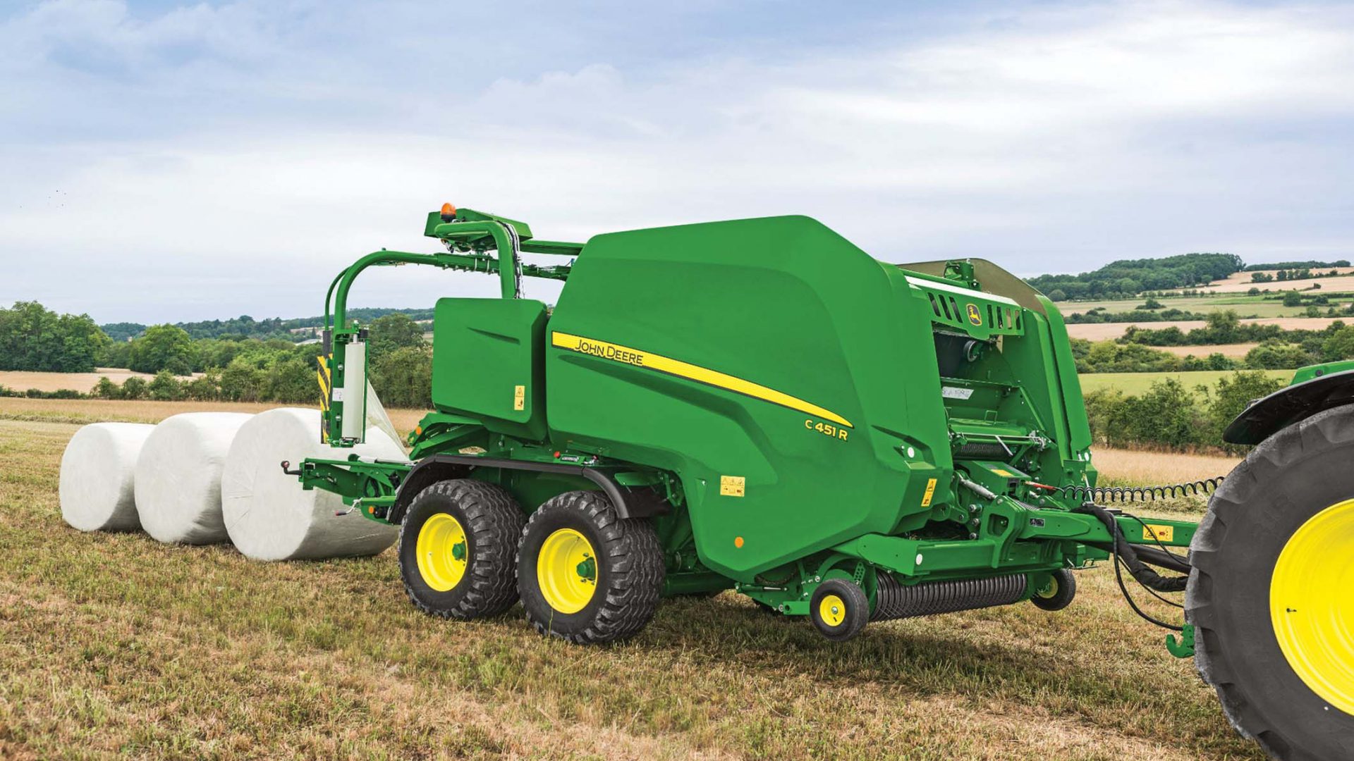 John Deere lancia le rotopresse combinate C451R e C461R | Trattori Web