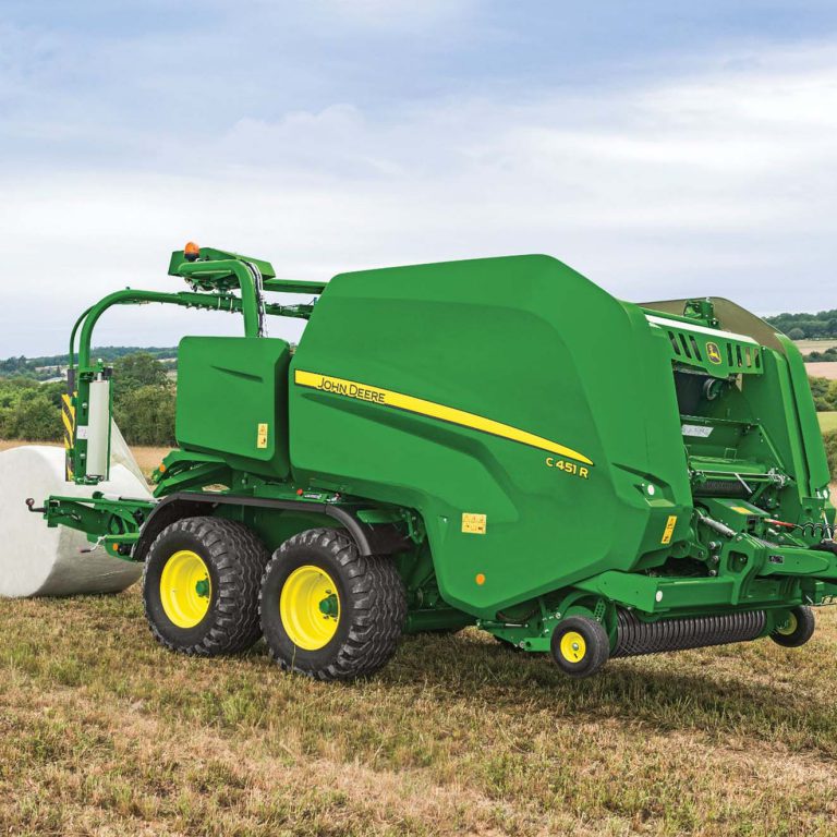 John Deere lancia le rotopresse combinate C451R e C461R | Trattori Web