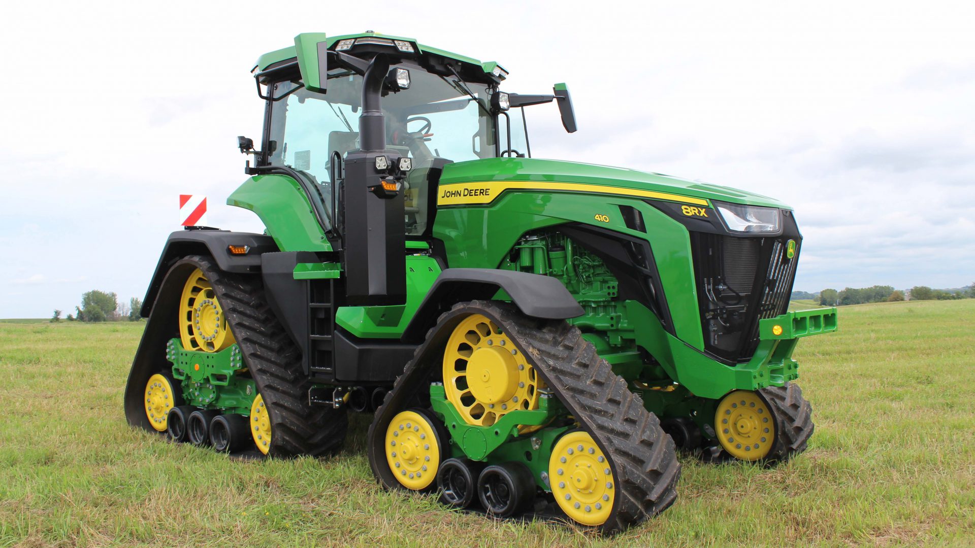 2 Decalcomanie John Deere Cervo Verde 3 Pollici – Adesivi Per Trattori J1978 - Foto 2