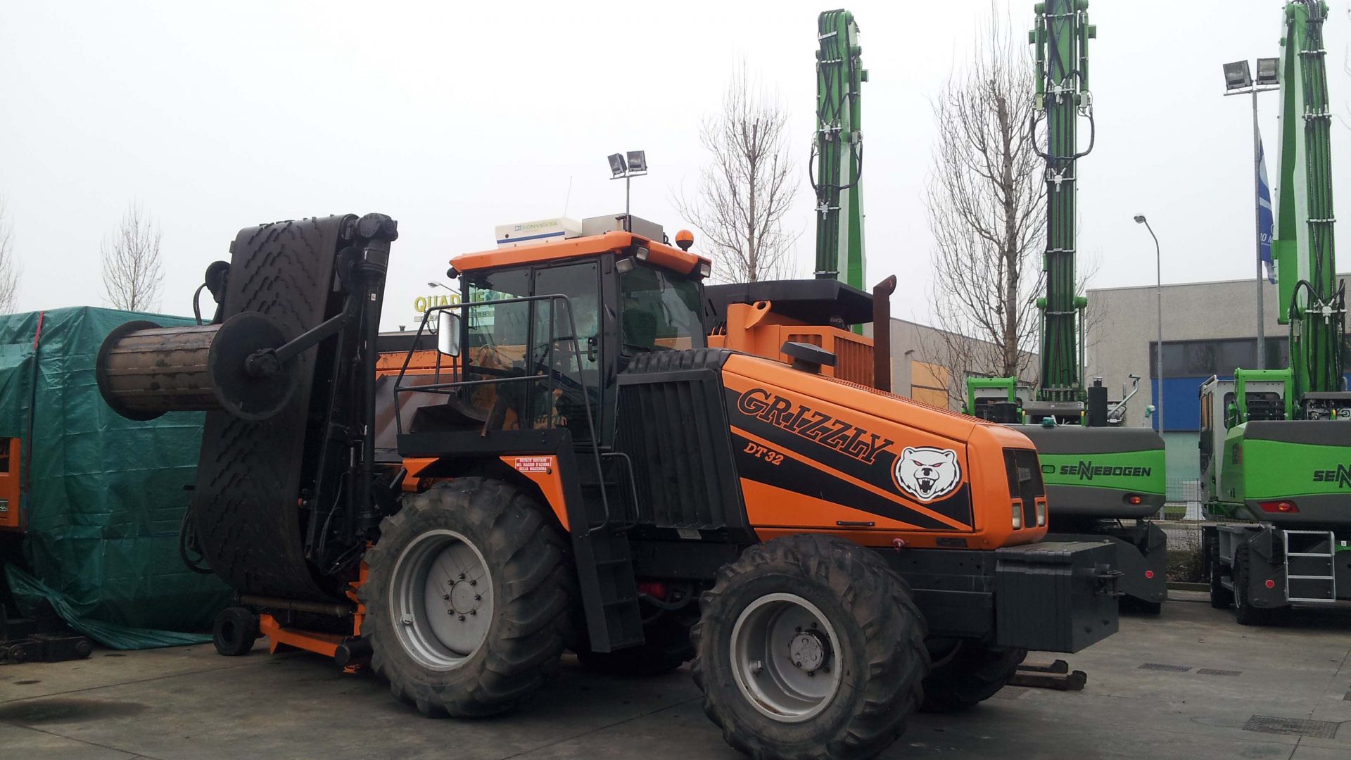 Doppstadt Grizzly DT 32, un orso in campo. Dal compost all'agricolo