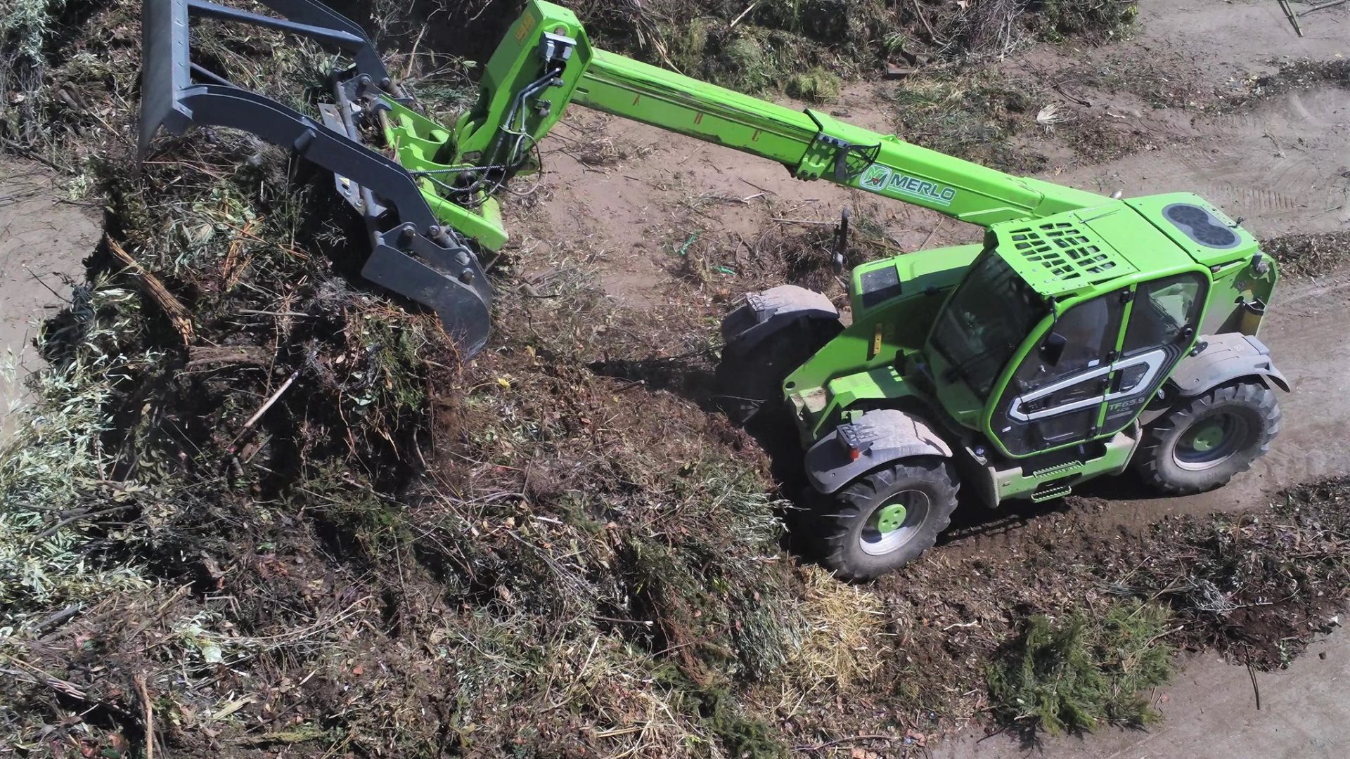 I clienti Merlo di Tractor Service spaziano dall'agricoltura, alle costruzioni passando per forestale e industriale