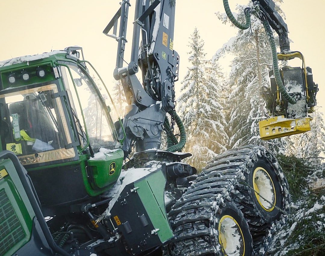 Escavatori forestali e forwarder sono il target principale di OFA Escavatori forestali e forwarder sono il target principale di OFA