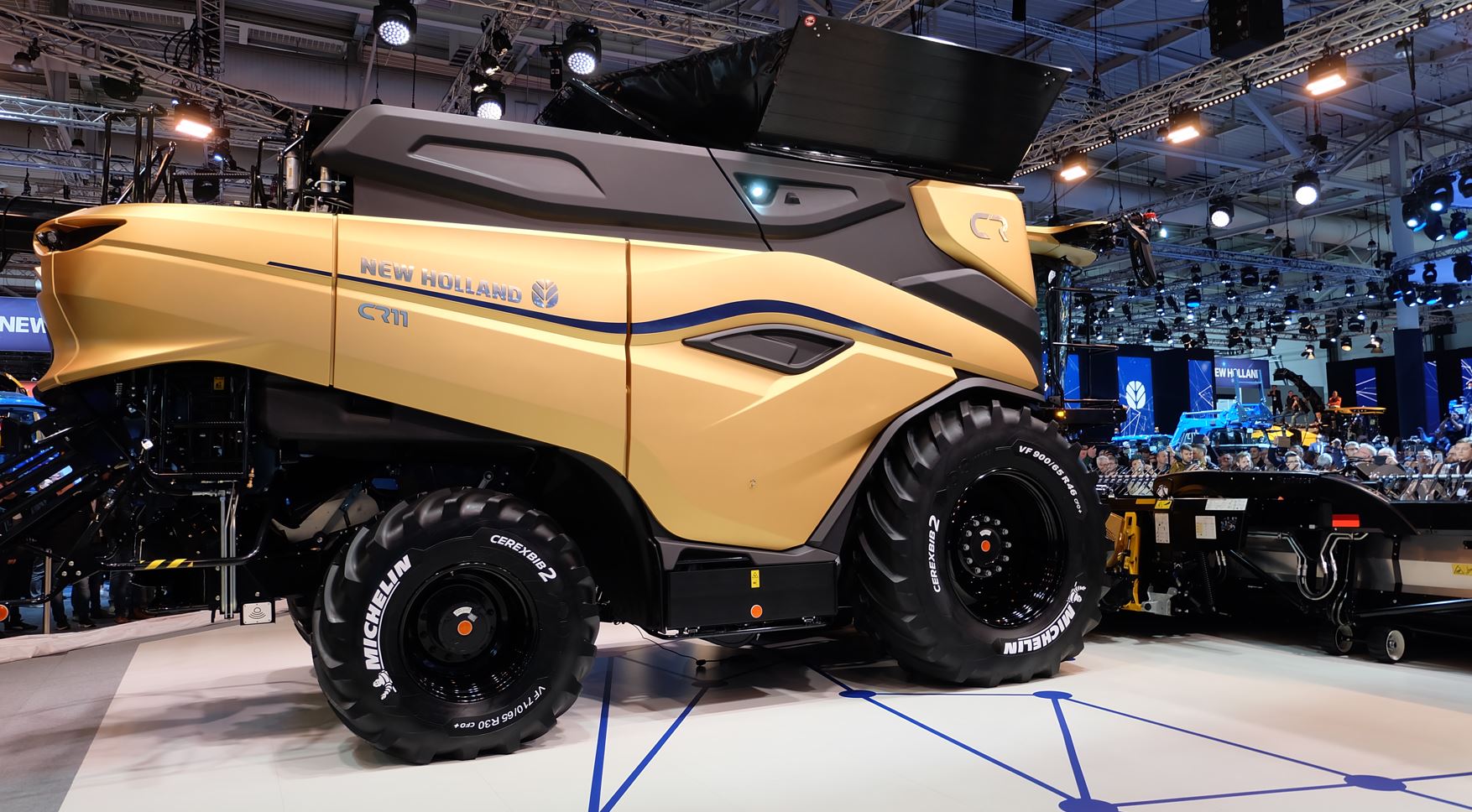 CR11, New Holland svela la sua nuova mietitrebbia a Agritechnica
