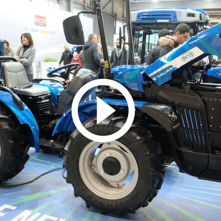 e-Valiant, il nuovo trattore elettrico di BCS [VIDEO]
