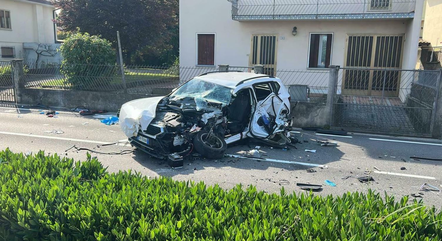 incidente mareno di piave oggi